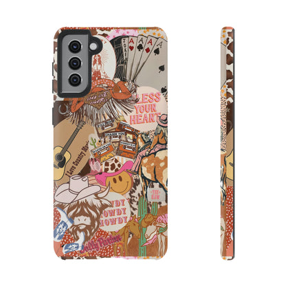 CowGirl Phone Case compatible with Samsung