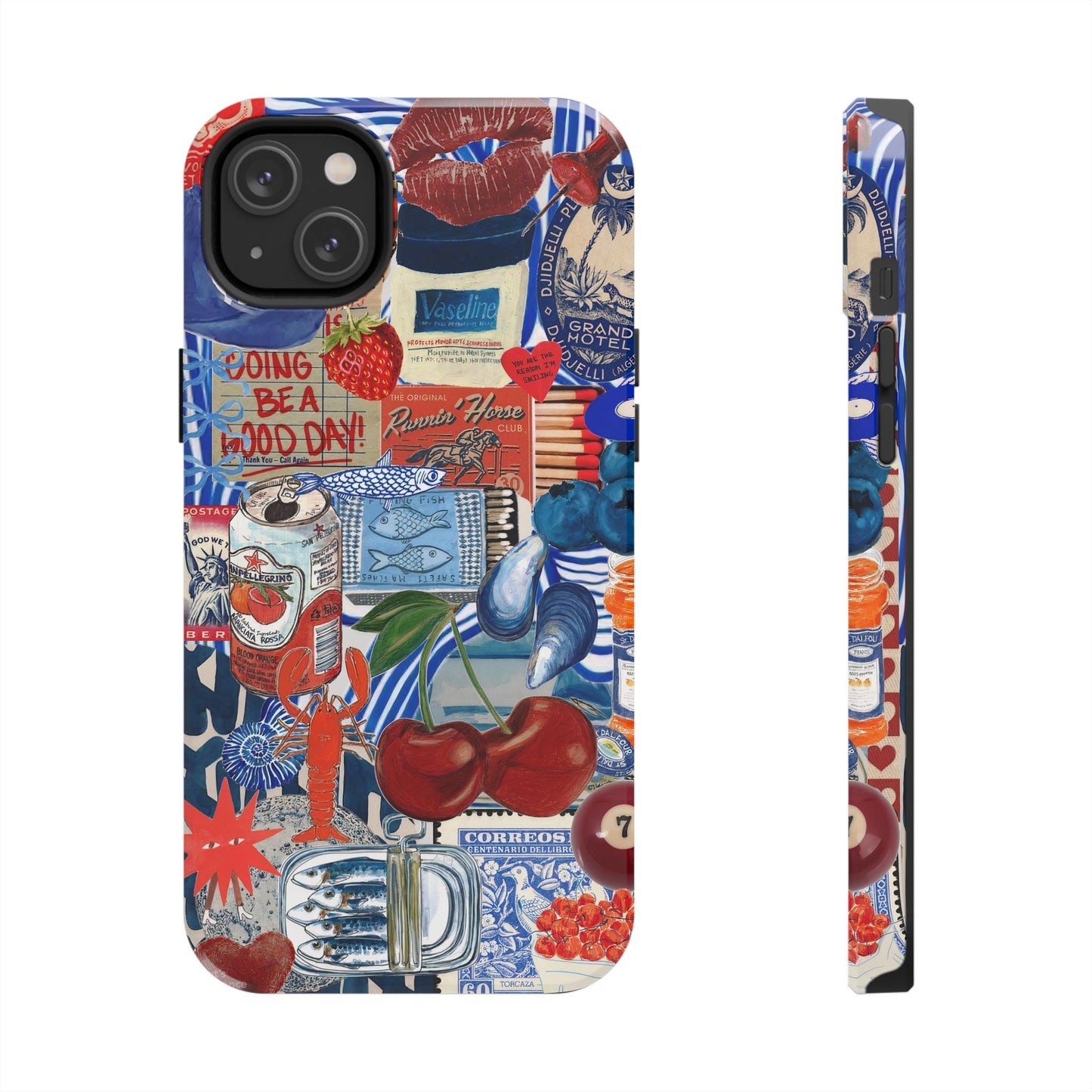 Vintage Collage Phone Case compatible with iPhone