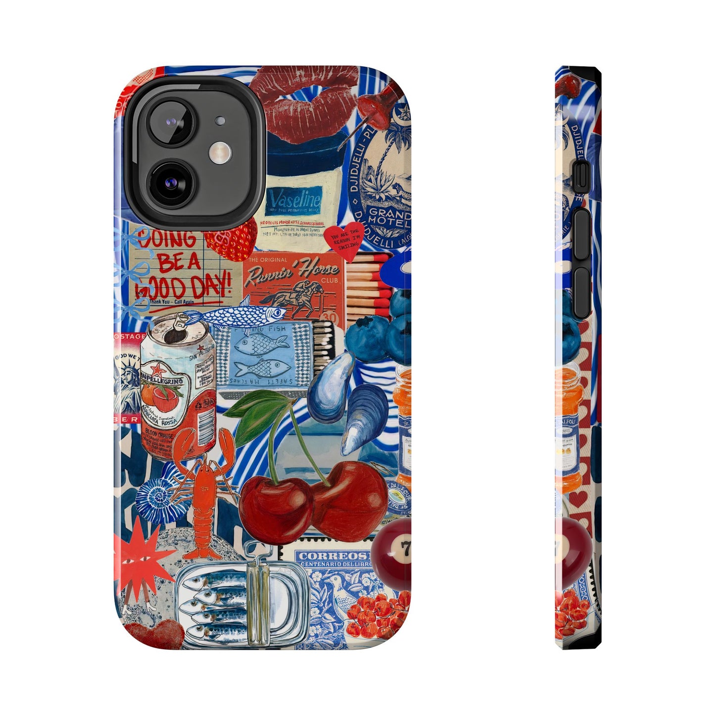 Vintage Collage Phone Case compatible with iPhone