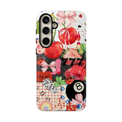 Lucky Girl Phone Case compatible with Samsung