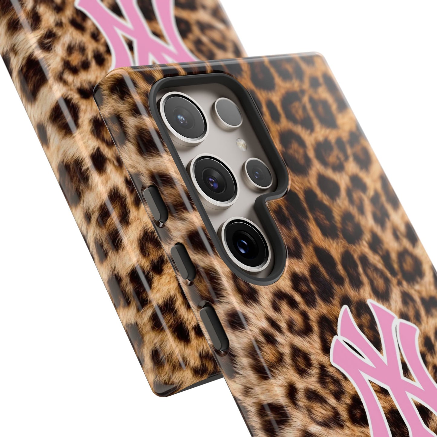 Leopard NY Phone Case compatible with Samsung