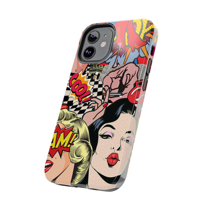 Vintage Comics Phone Case compatible with iPhone