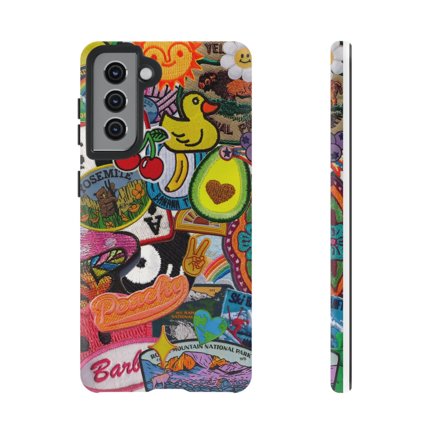 Patch Mix Phone Case compatible with Samsung