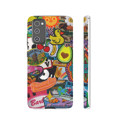 Patch Mix Phone Case compatible with Samsung