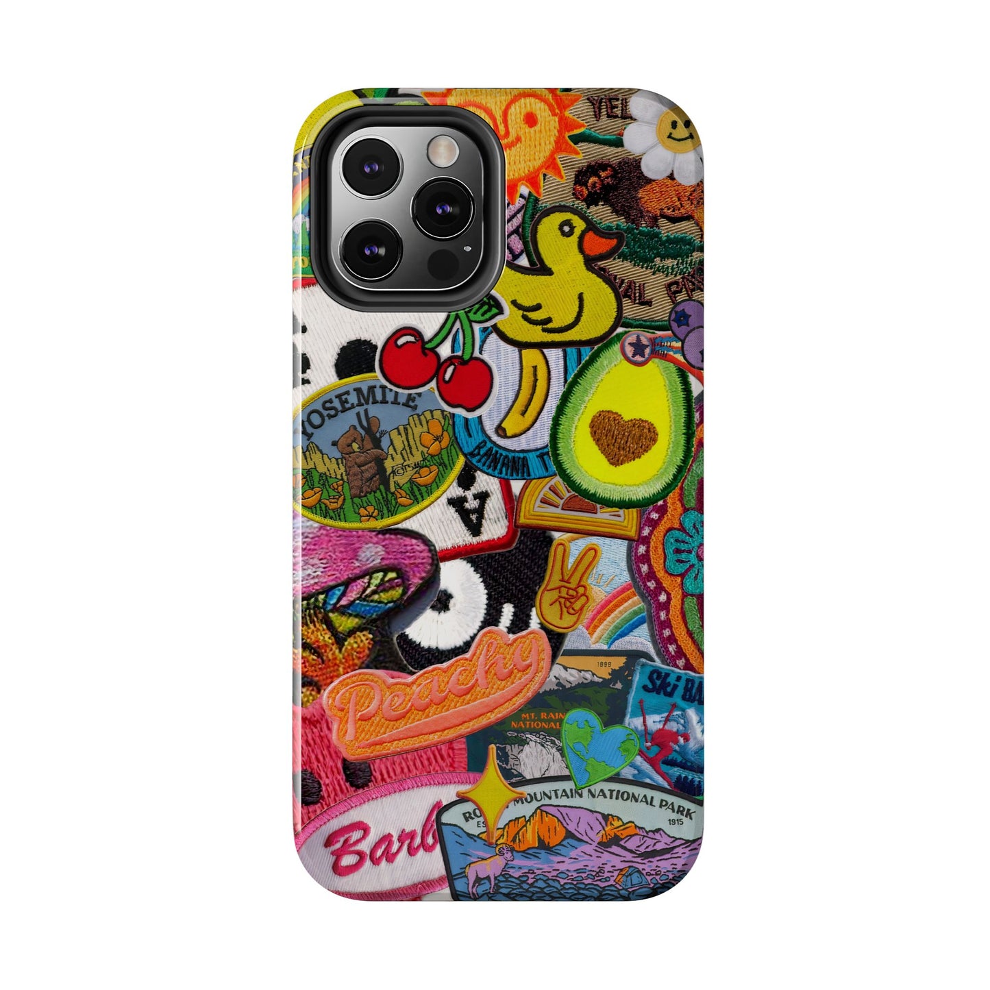 Patch Mix Phone Case compatible with iPhone