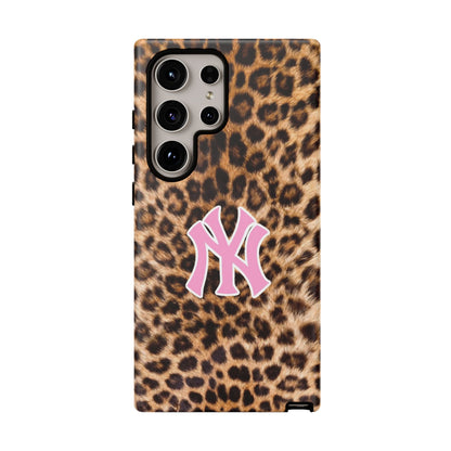 Leopard NY Phone Case compatible with Samsung