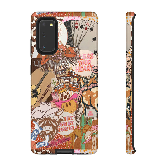 CowGirl Phone Case compatible with Samsung