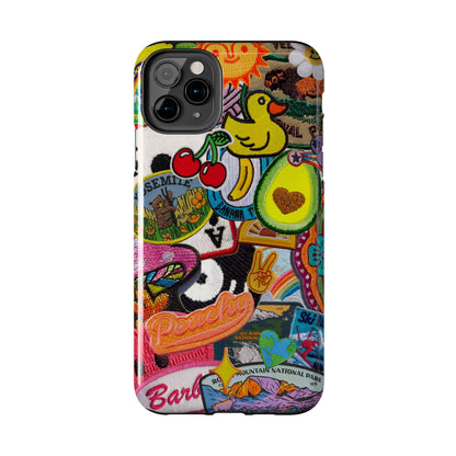 Patch Mix Phone Case compatible with iPhone