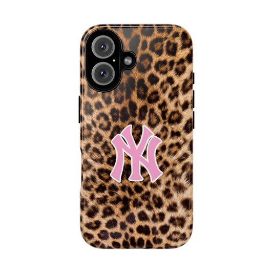 Leopard NY Phone Case compatible with iPhone