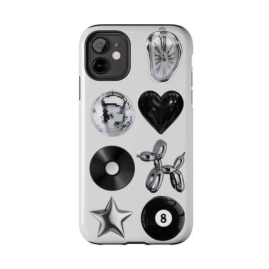 Metallic Pop Phone Case compatible with iPhone