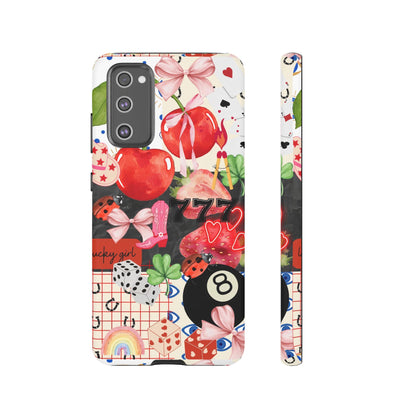 Lucky Girl Phone Case compatible with Samsung