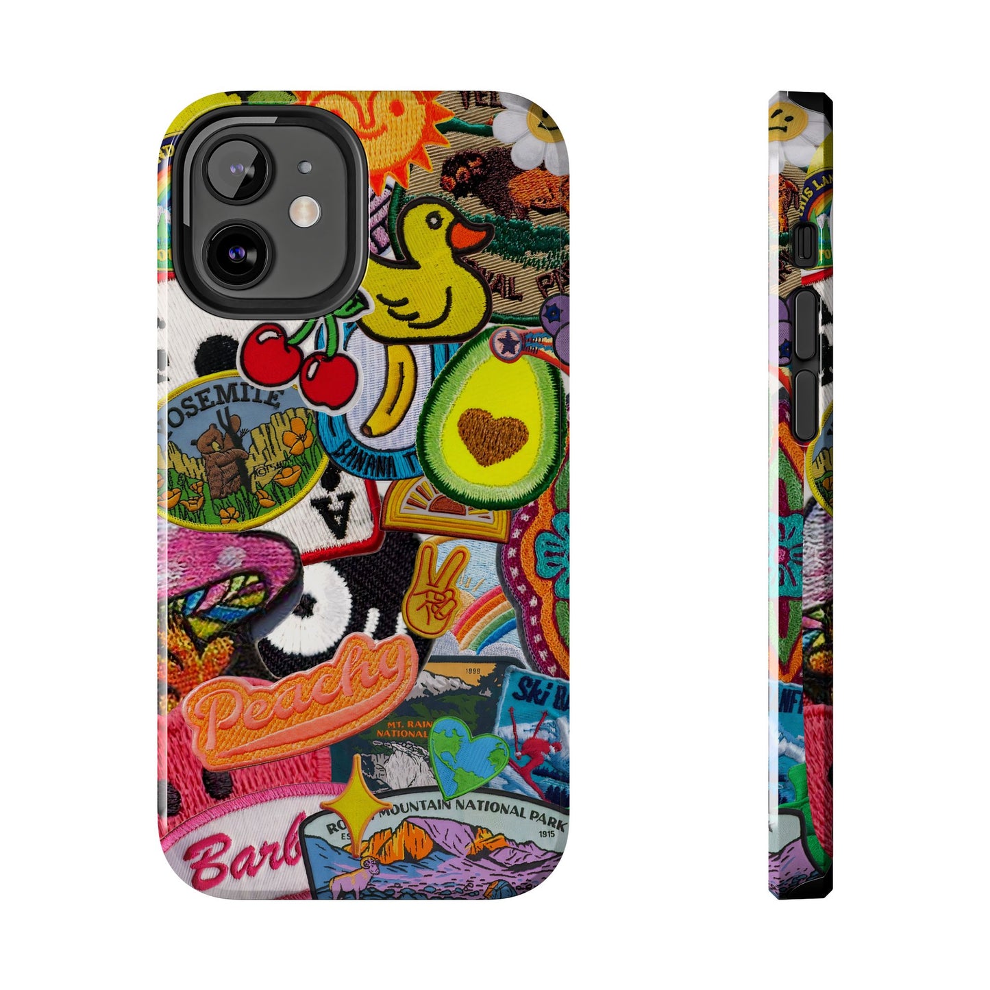 Patch Mix Phone Case compatible with iPhone