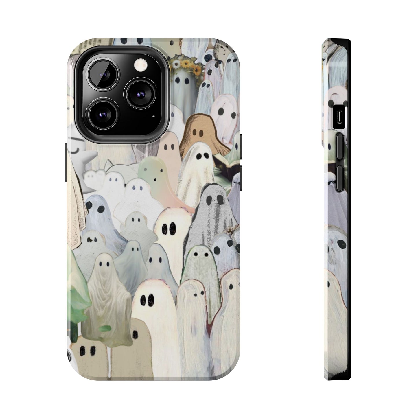 Crowd of Ghosts Phone Case compatible with iPhone