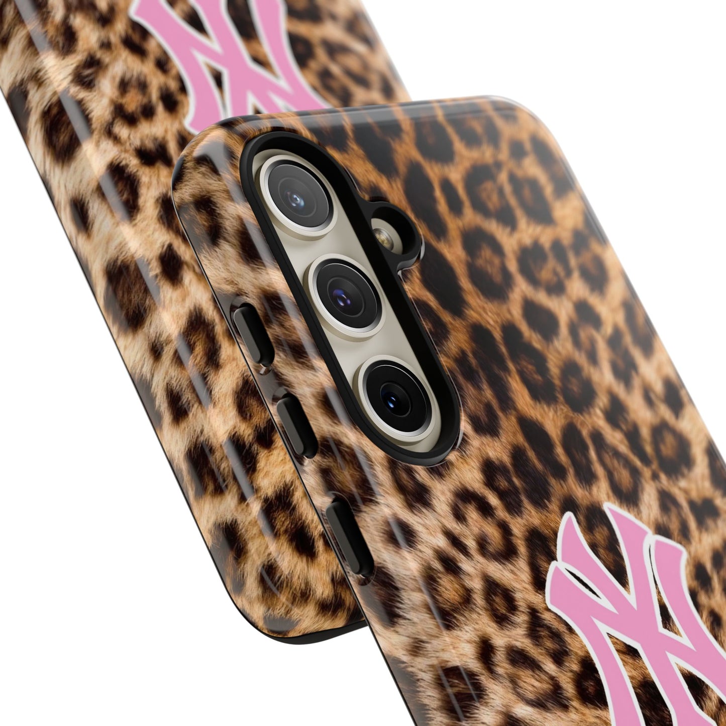 Leopard NY Phone Case compatible with Samsung