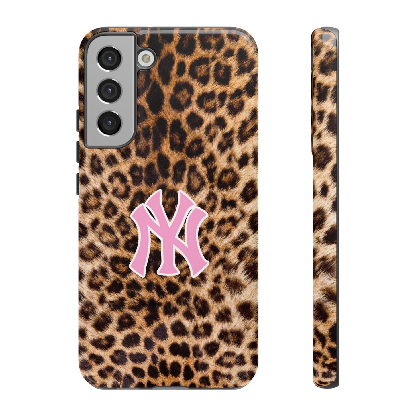 Leopard NY Phone Case compatible with Samsung