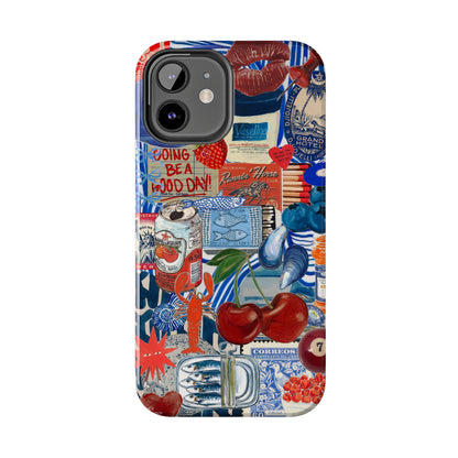 Vintage Collage Phone Case compatible with iPhone