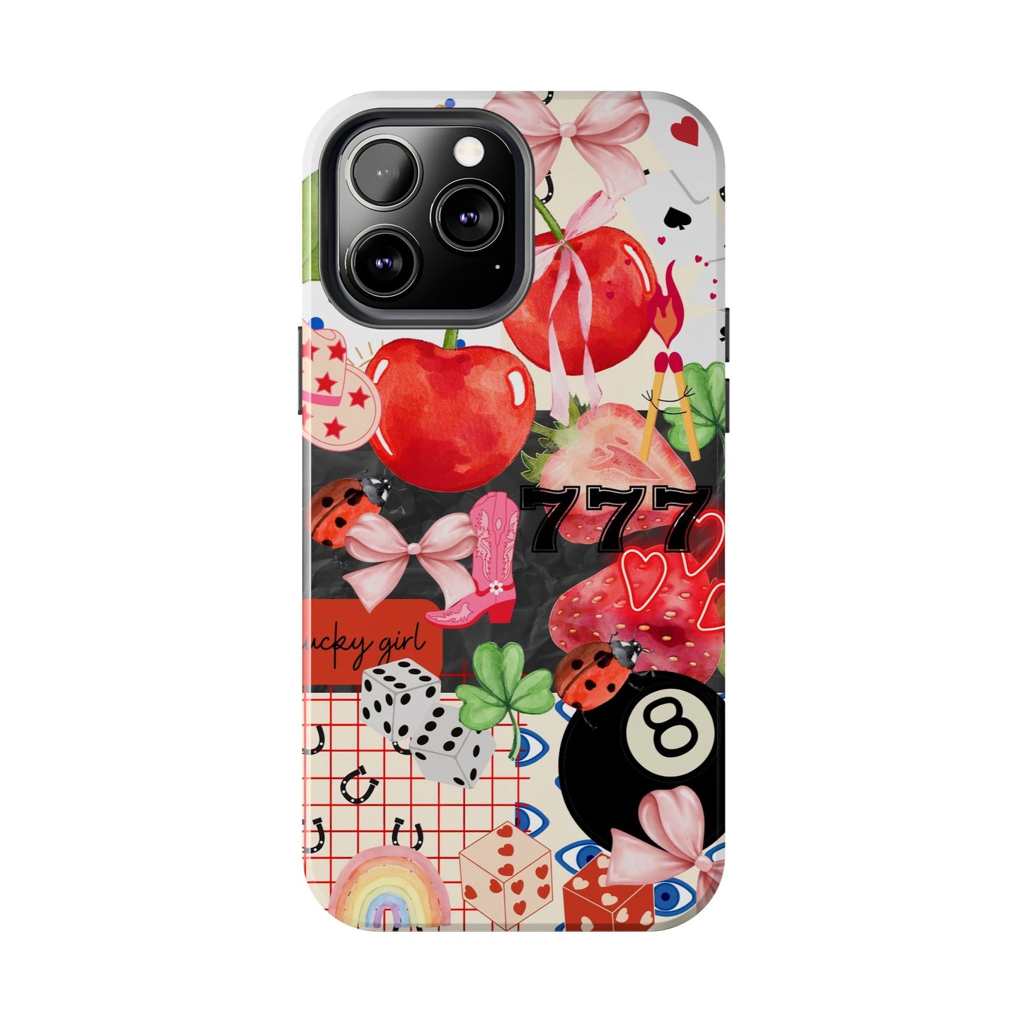 Lucky Girl Phone Case compatible with iPhone