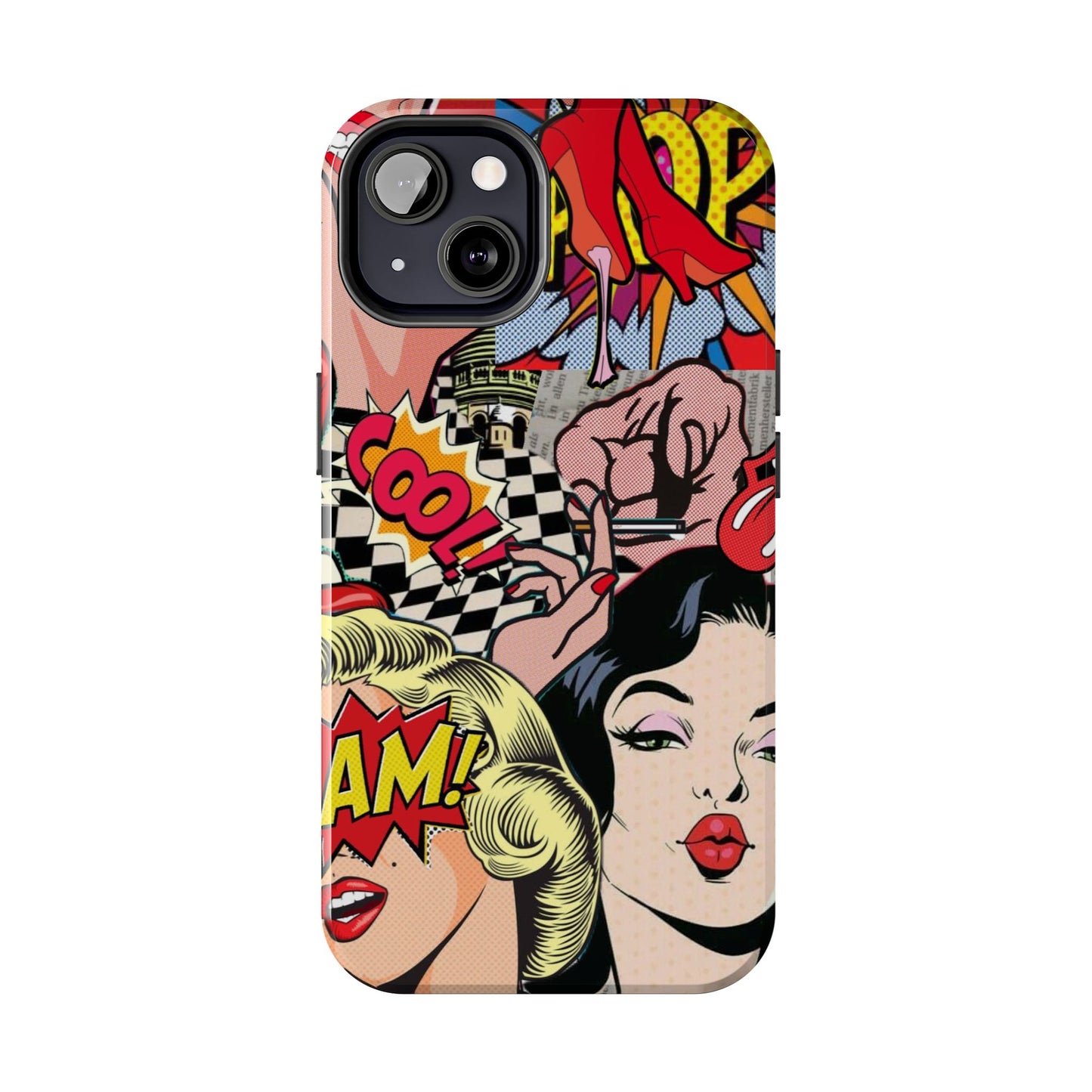 Vintage Comics Phone Case compatible with iPhone