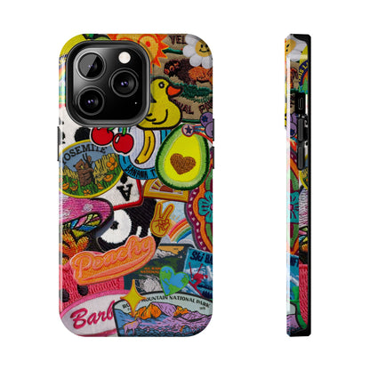 Patch Mix Phone Case compatible with iPhone