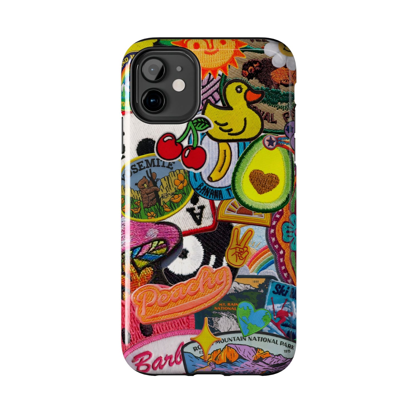 Patch Mix Phone Case compatible with iPhone