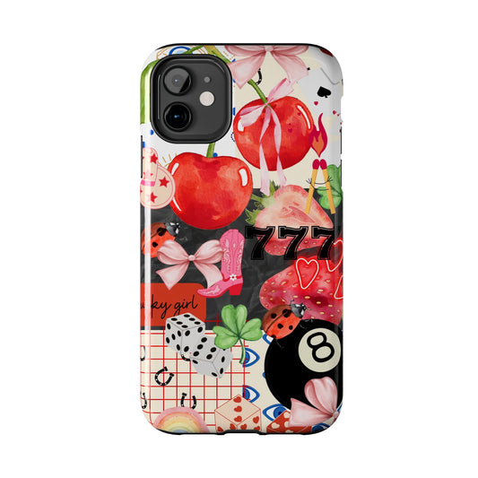 Lucky Girl Phone Case compatible with iPhone