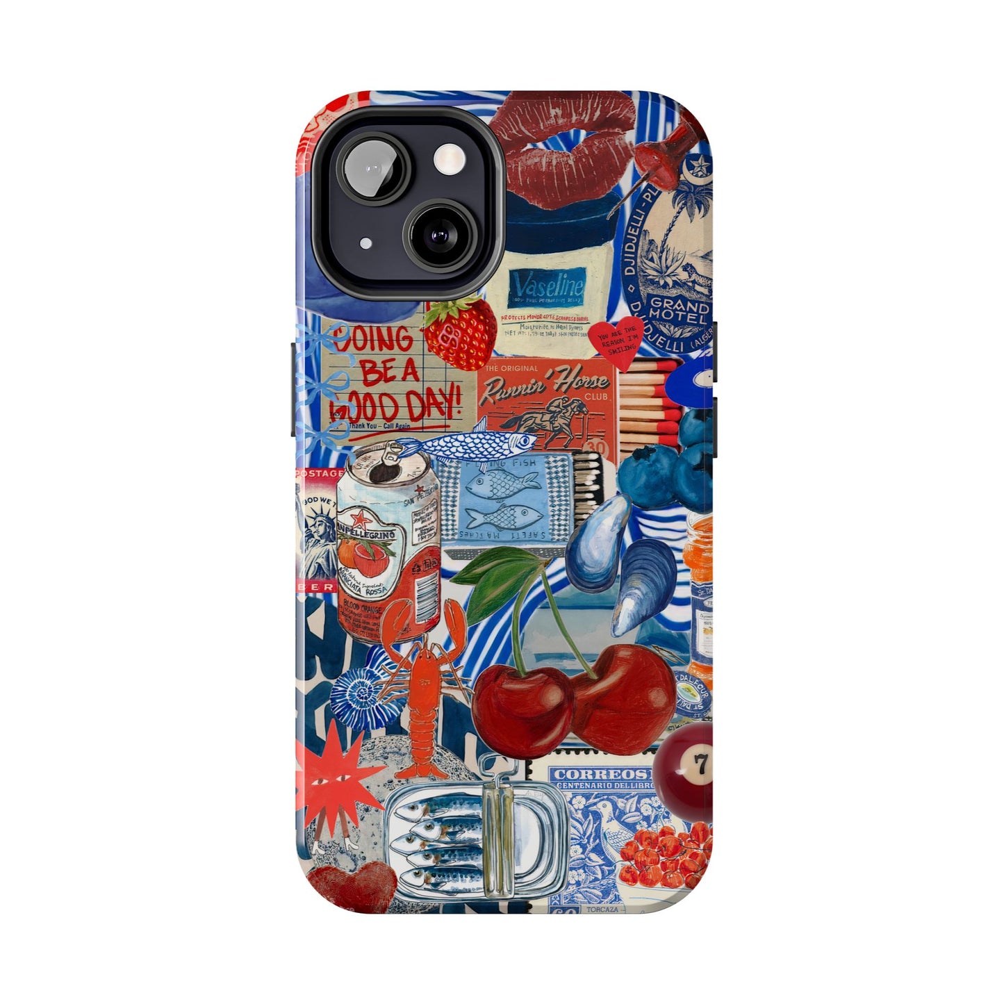 Vintage Collage Phone Case compatible with iPhone