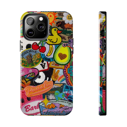 Patch Mix Phone Case compatible with iPhone