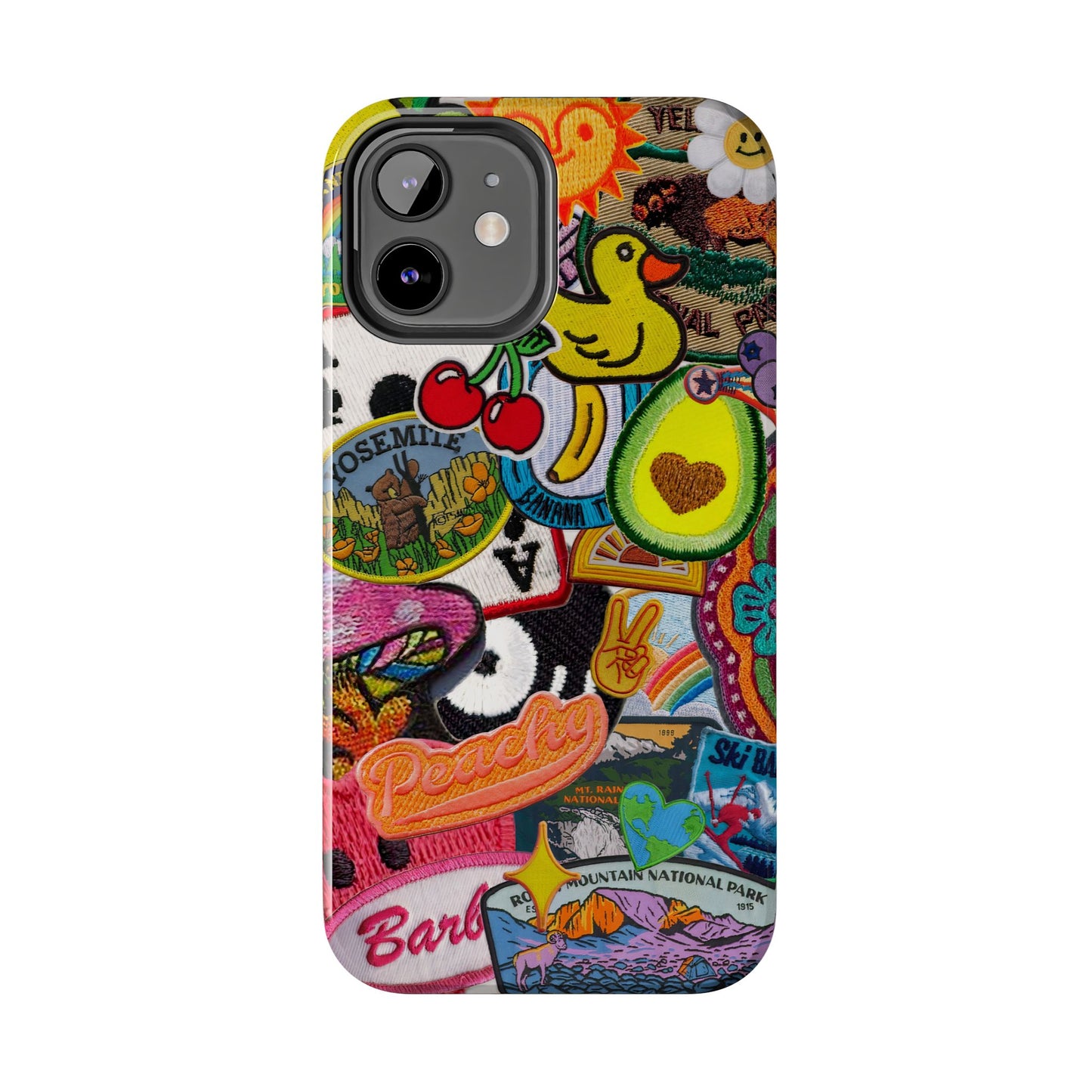 Patch Mix Phone Case compatible with iPhone