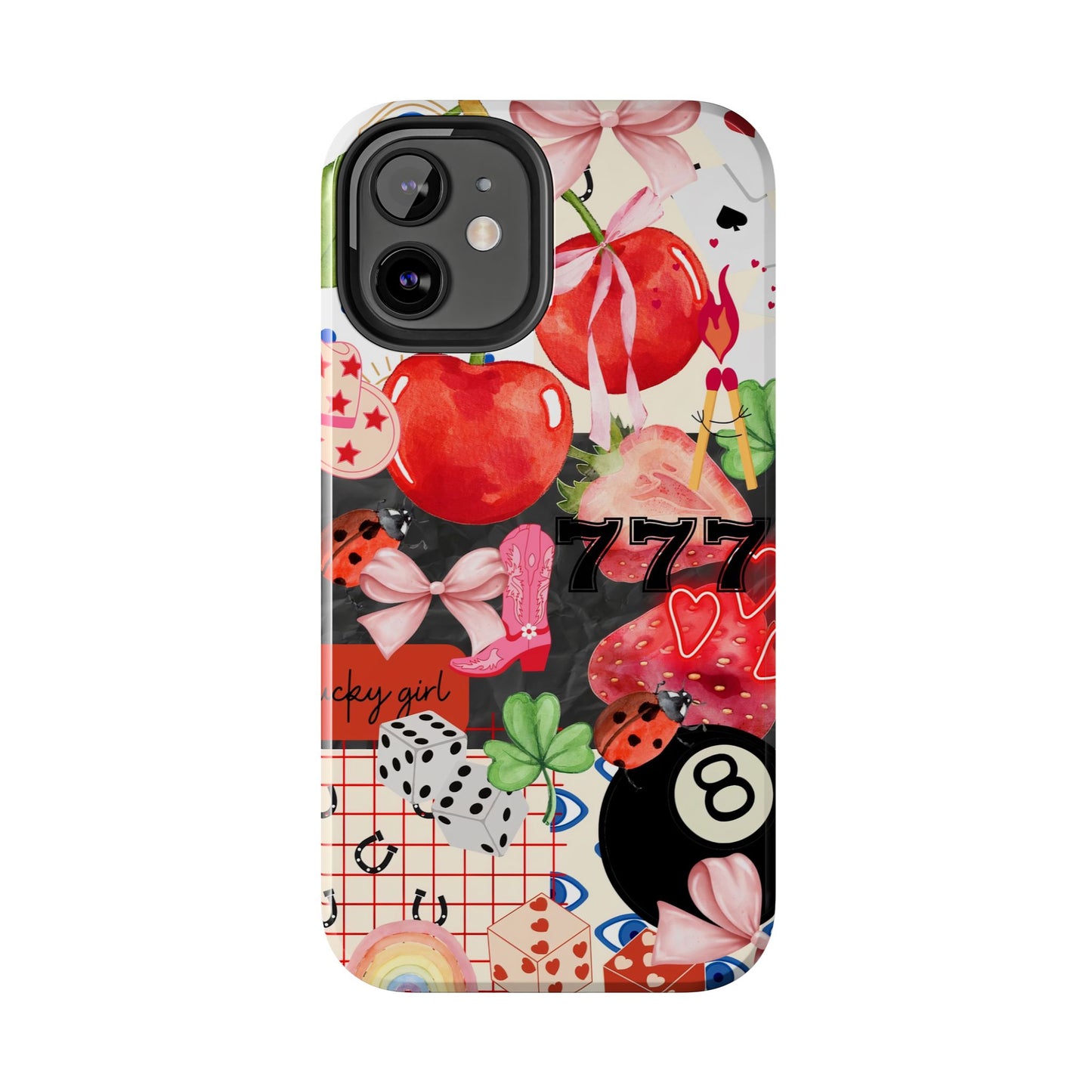 Lucky Girl Phone Case compatible with iPhone