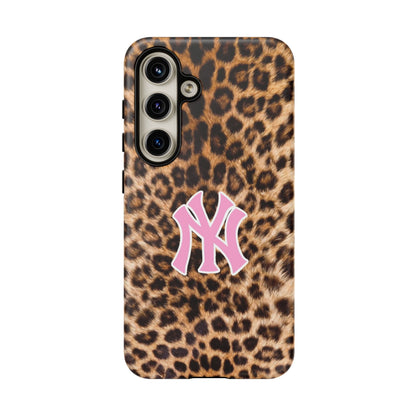 Leopard NY Phone Case compatible with Samsung