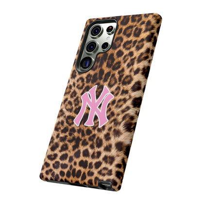 Leopard NY Phone Case compatible with Samsung