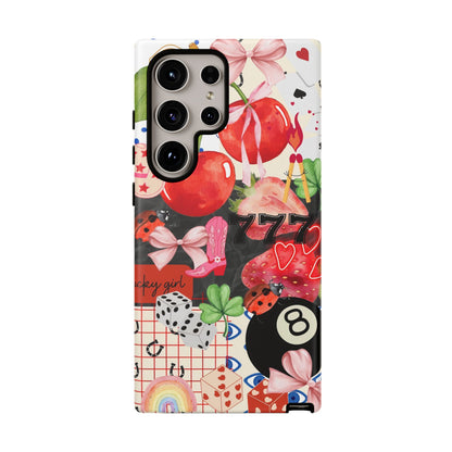 Lucky Girl Phone Case compatible with Samsung