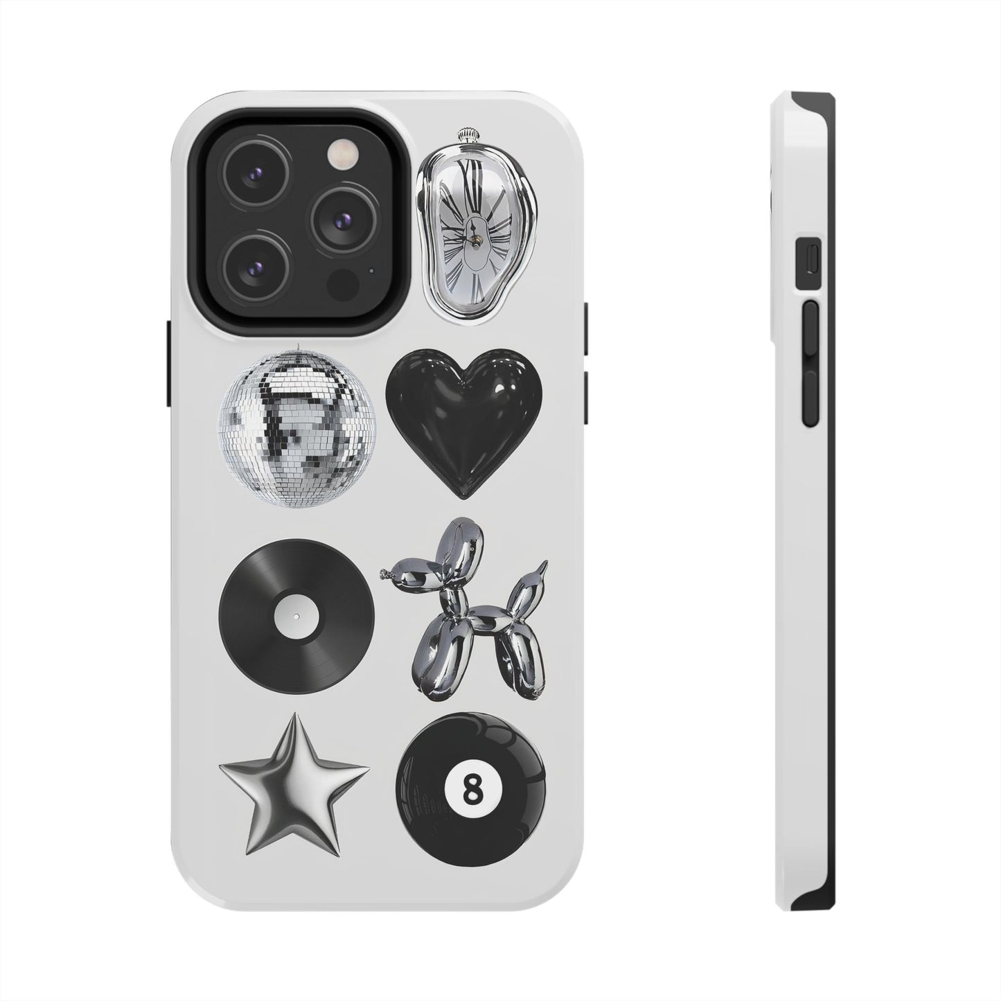 Metallic Pop Phone Case compatible with iPhone