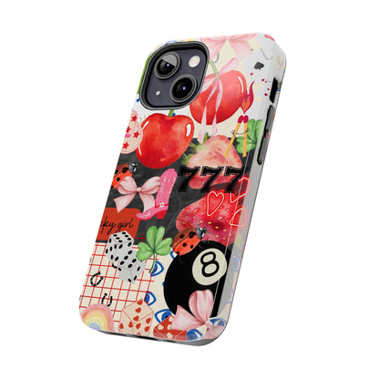 Lucky Girl Phone Case compatible with iPhone