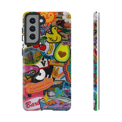 Patch Mix Phone Case compatible with Samsung