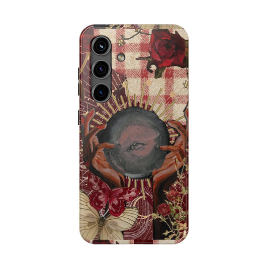 Mystic Bloom Phone Case compatible with Samsung