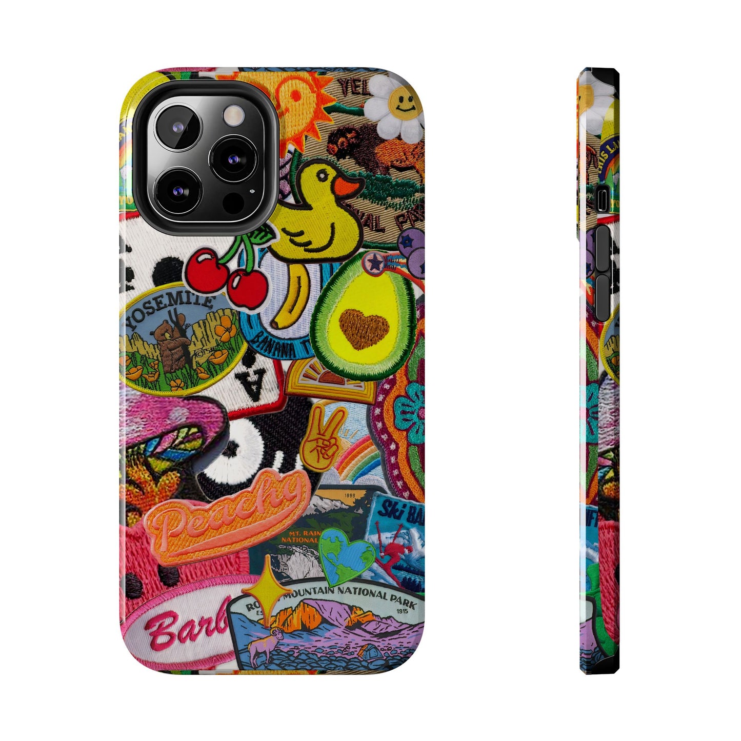 Patch Mix Phone Case compatible with iPhone