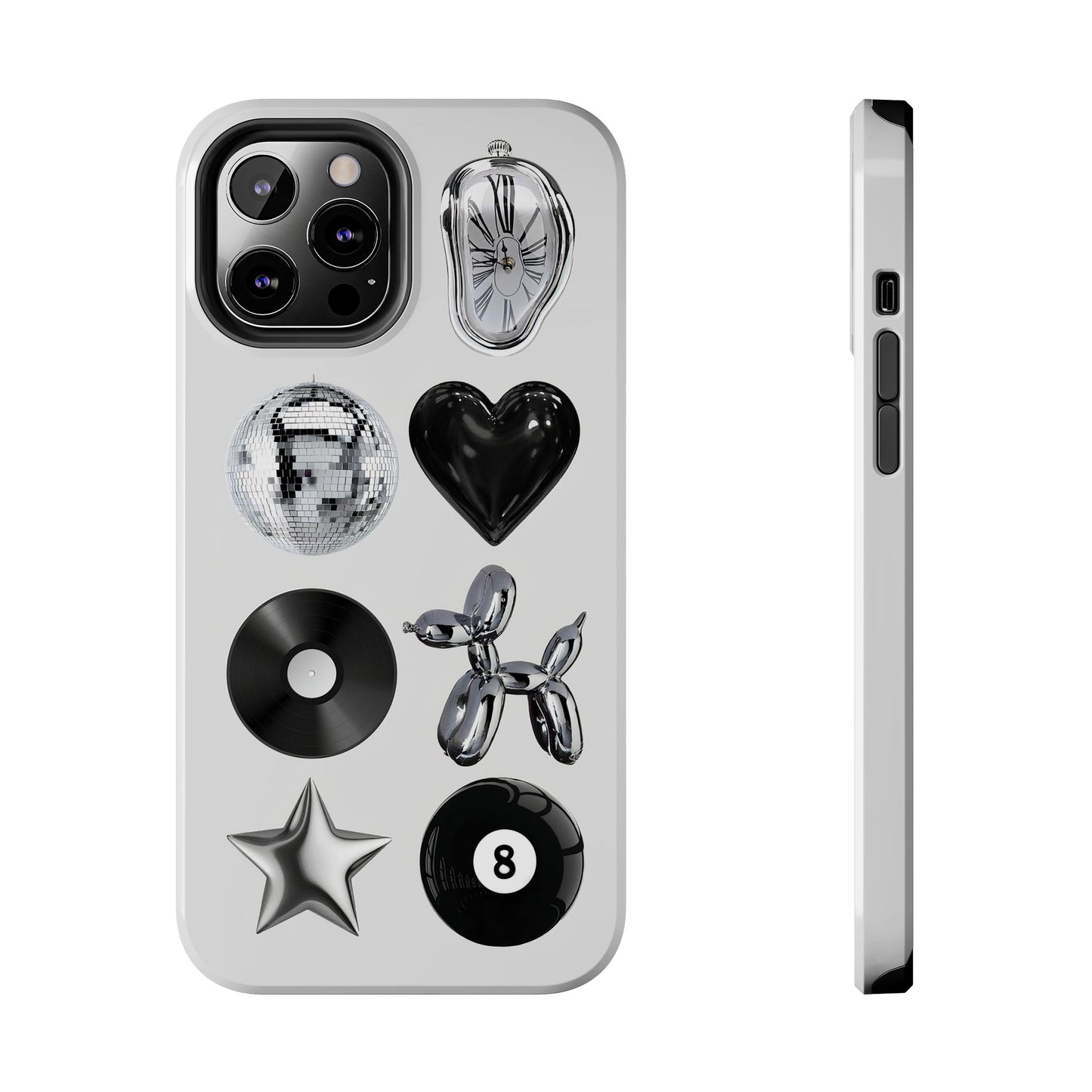 Metallic Pop Phone Case compatible with iPhone