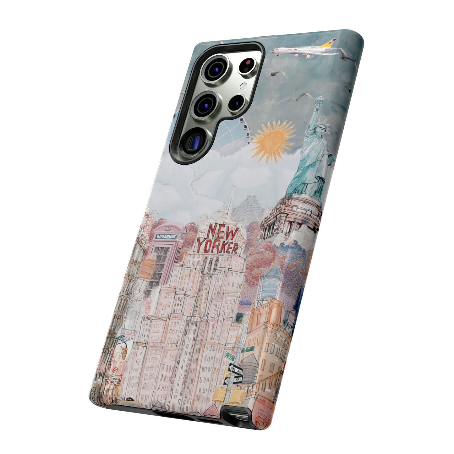 NY Vibe Phone Case compatible with Samsung