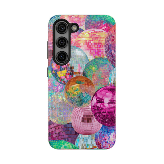 Disco Ball Phone Case compatible with Samsung