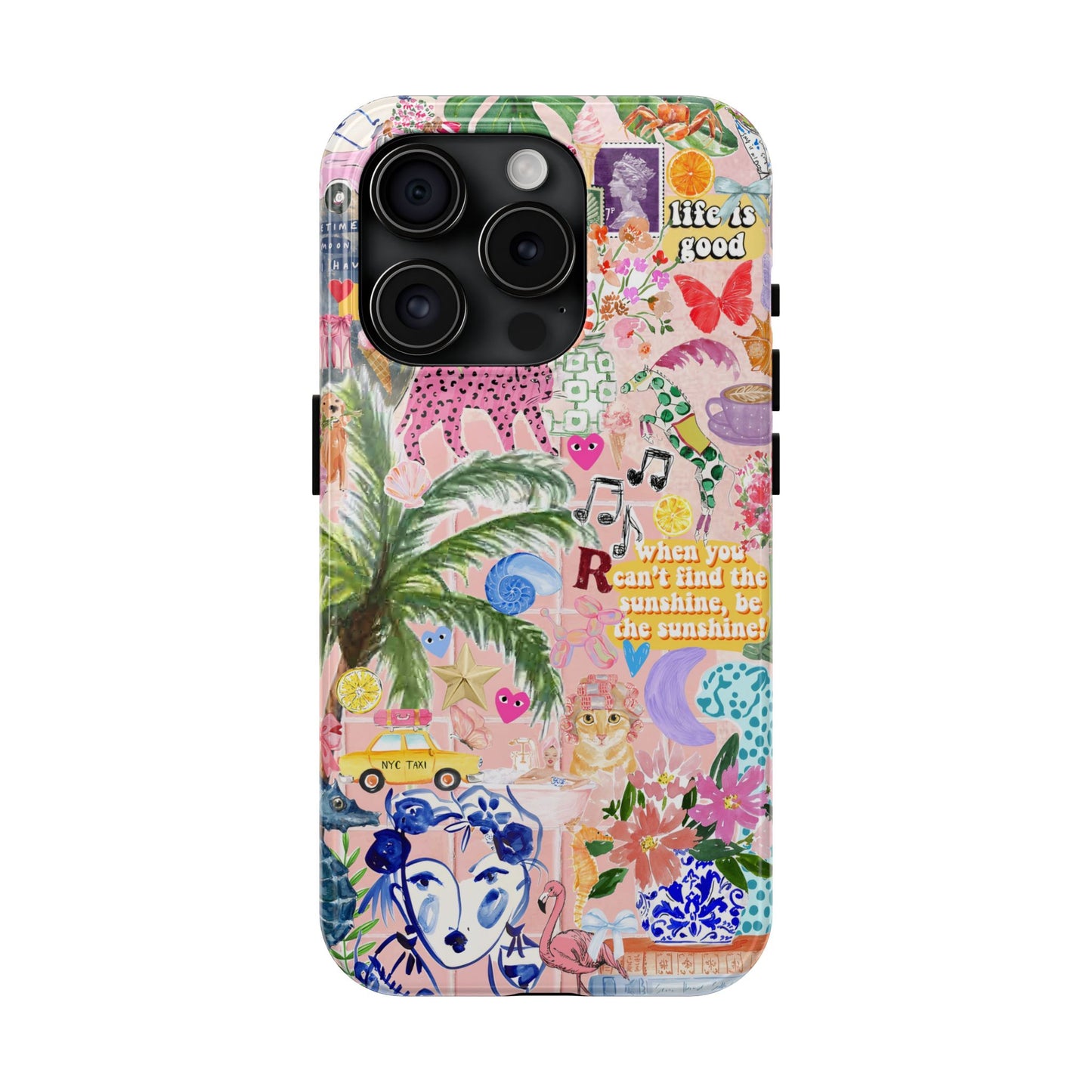 Summer Mood Phone Case compatible with iPhone