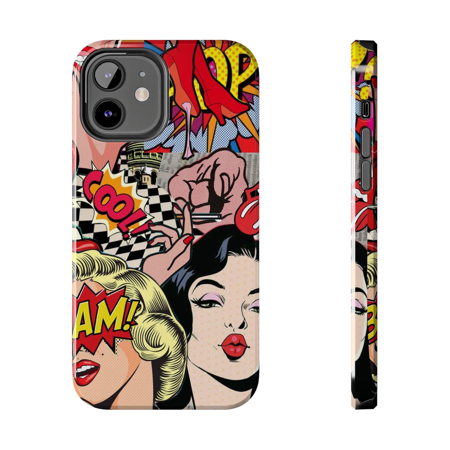 Vintage Comics Phone Case compatible with iPhone