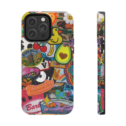 Patch Mix Phone Case compatible with iPhone