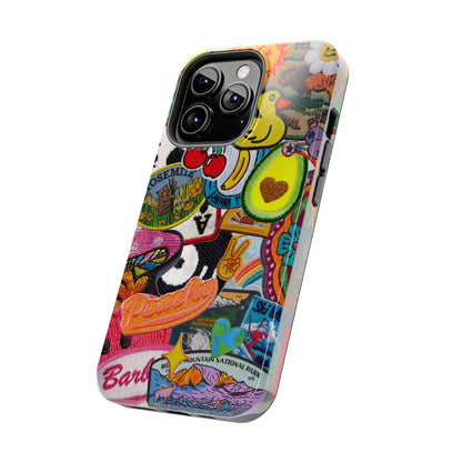 Patch Mix Phone Case compatible with iPhone