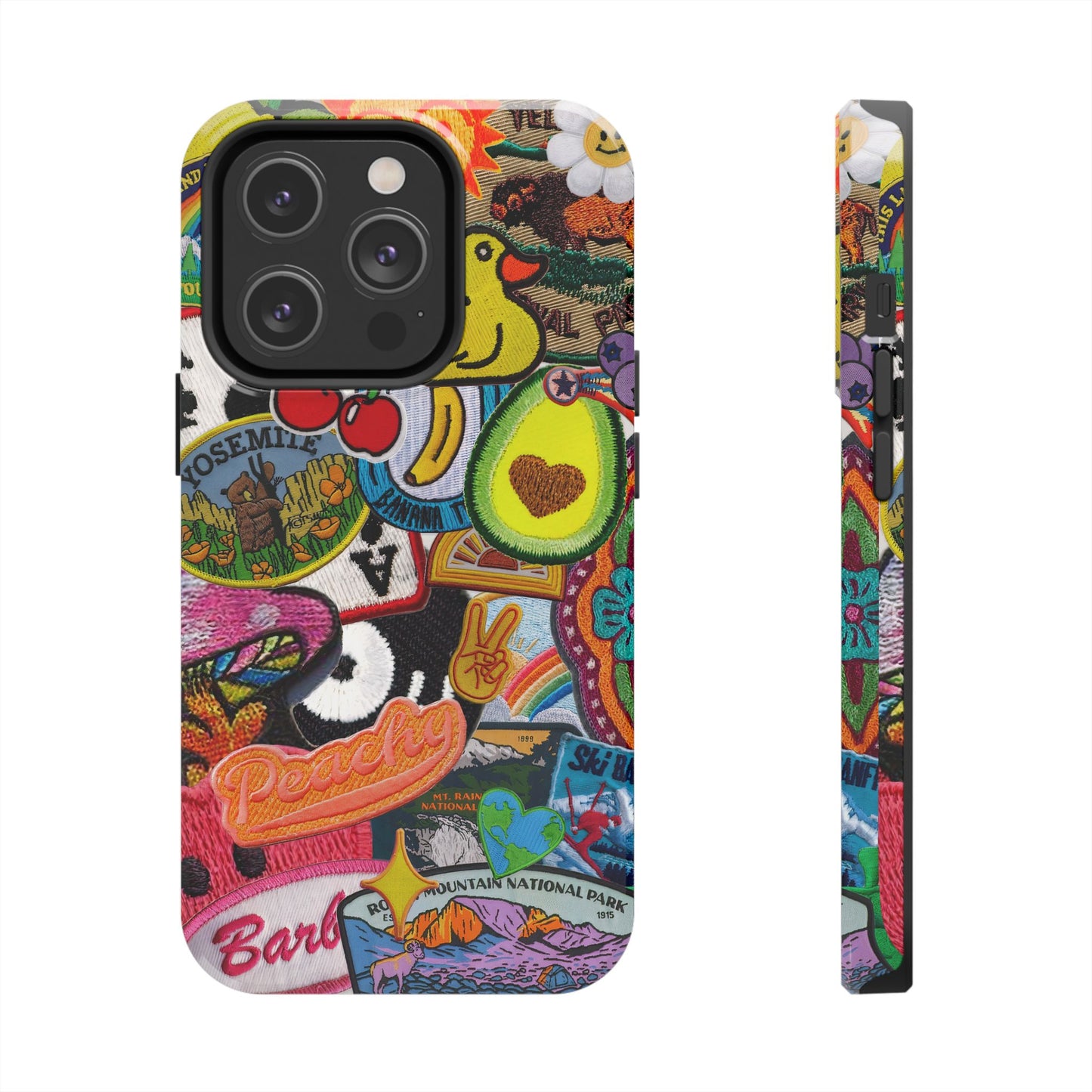 Patch Mix Phone Case compatible with iPhone