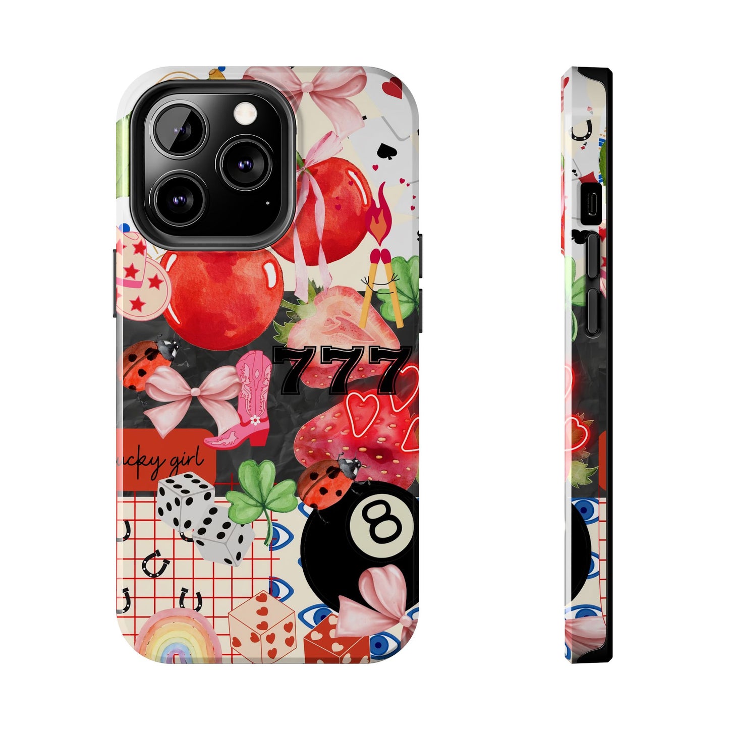 Lucky Girl Phone Case compatible with iPhone