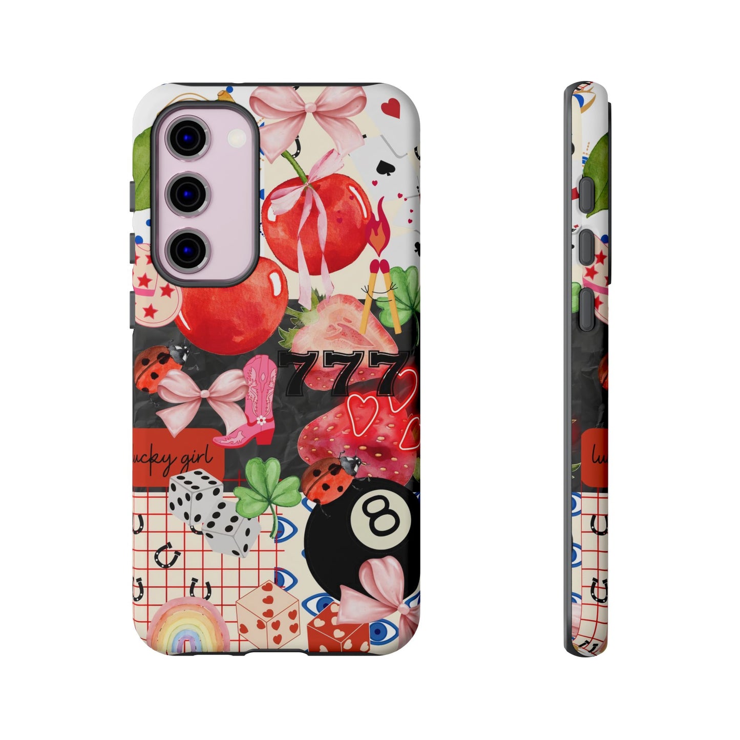 Lucky Girl Phone Case compatible with Samsung