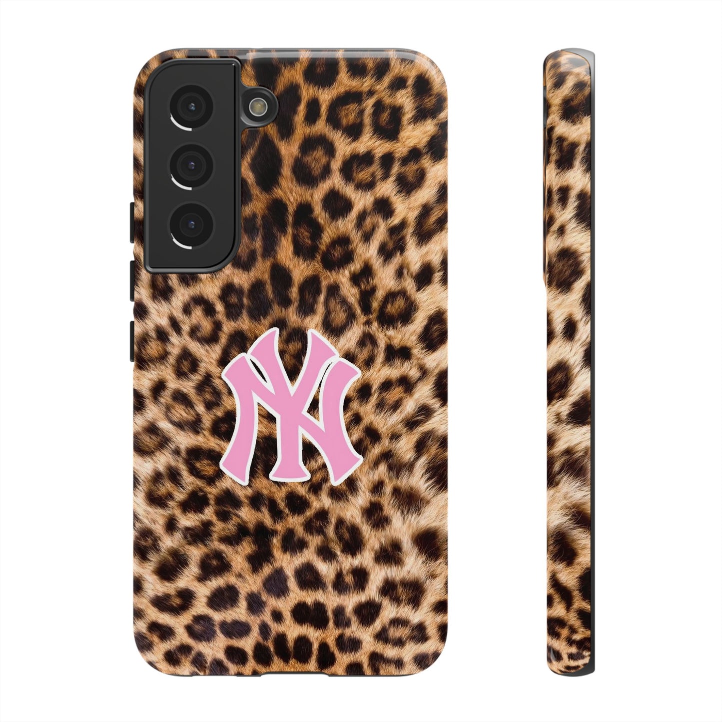 Leopard NY Phone Case compatible with Samsung